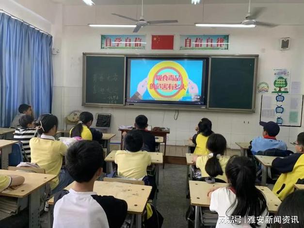 天全县各学校积极开展全民禁毒宣传月宣传教育活动